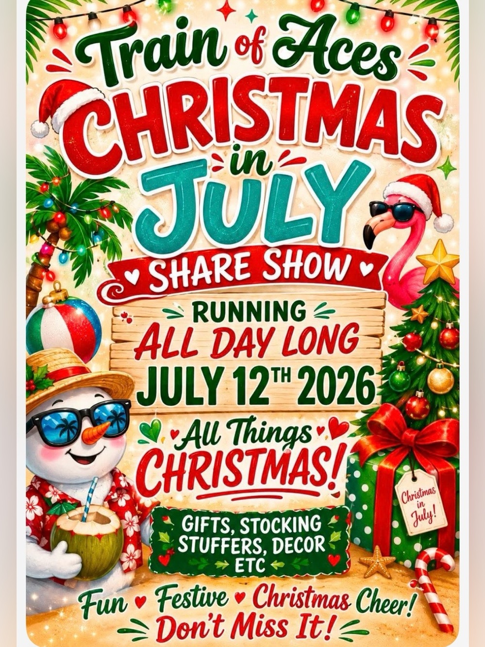 July 12 at 9:25 am CST Share Show TRAIN 🚂